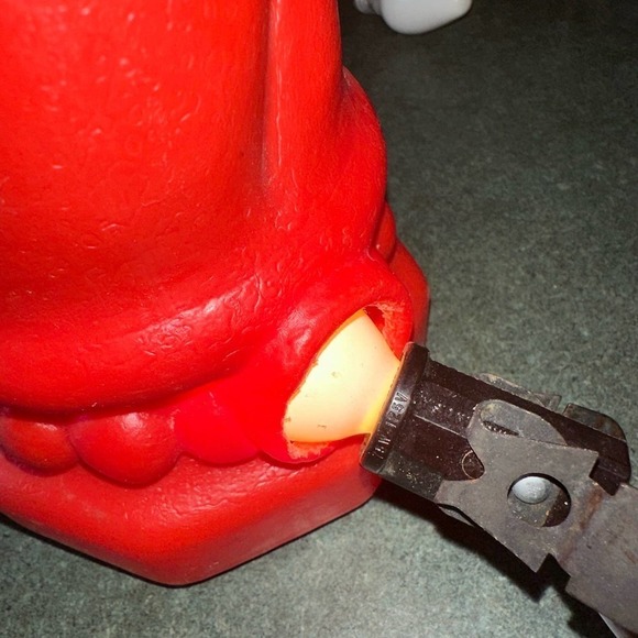 Vintage Poloron Products Inc 18” Blow Mold Christmas Candle - Picture 10 of 11